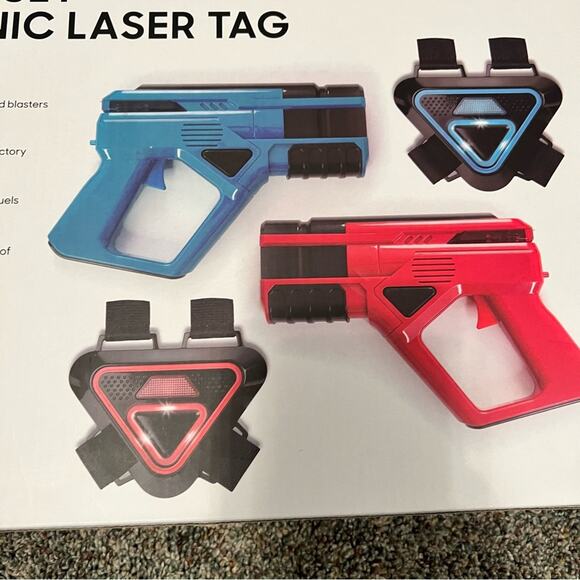 NEW Sharper Image Electronic Laser Tag Game Set 2 Player NWT - Picture 6 of 8